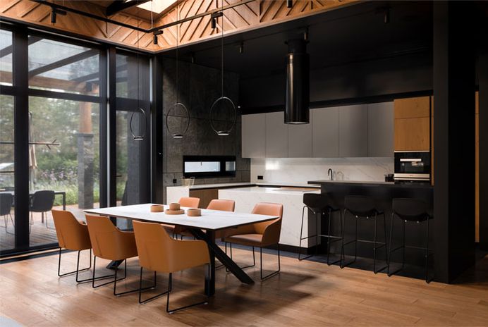 Luxury Ukrainian Villa by Studio Denrakaev - InteriorZine #decor #interior #home #kitchen