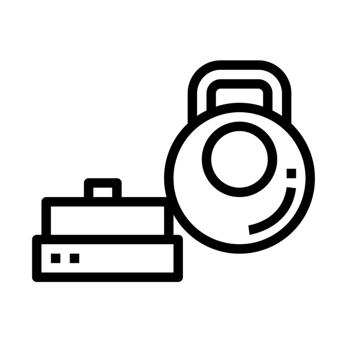 See more icon inspiration related to gym, sports and competition, kettlebell, fitness, weightlifting, gymnastic, training, train, exercise and dumbbell on Flaticon.