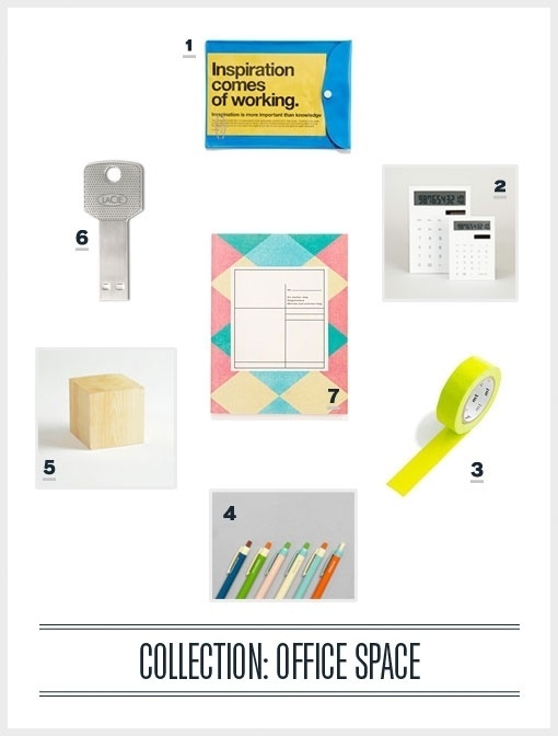 Design Work Life » Collection: Office Space #office #palette #stationary