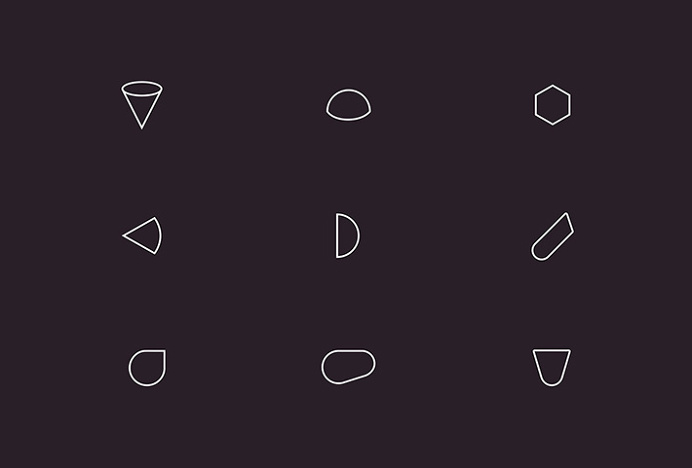 Daphna Laurens by George&Harrison #graphic design #shapes #vector #illustration