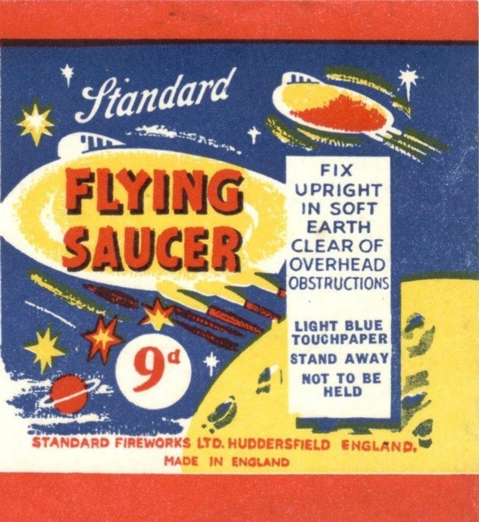 FLYING SAUCER #packaging #flying #saucer #fireworks #ufo