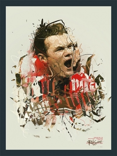 Red Sweat on the Behance Network #illustration #poster