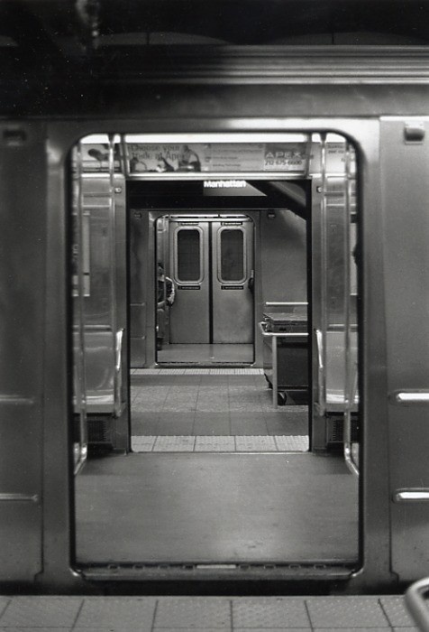 #subway #metal #b&w