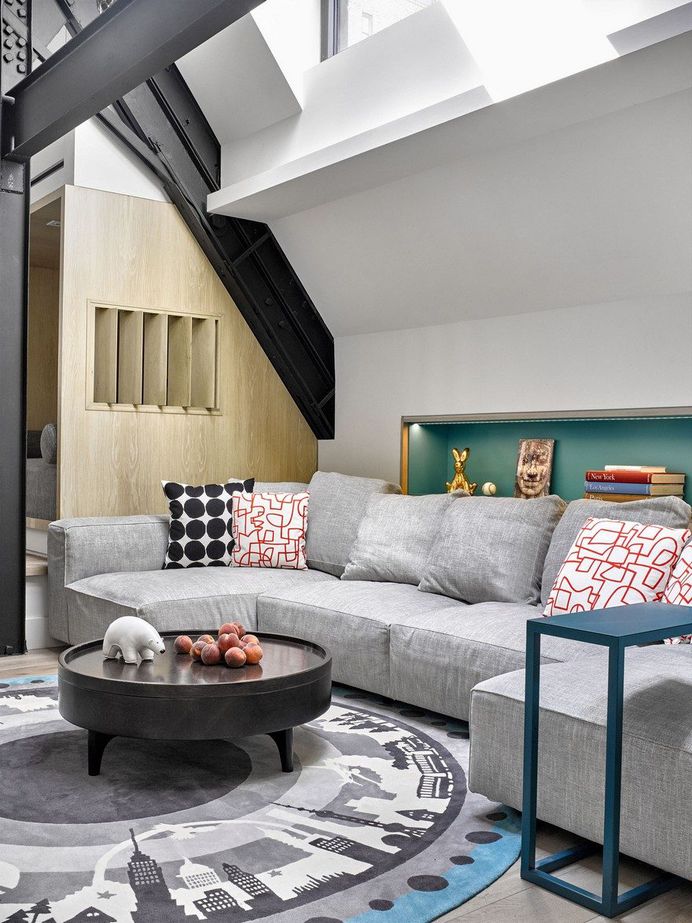 Tiny Duplex Apartment in Manhattan by AM/MOR Architecture 2