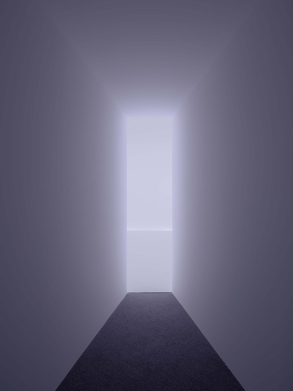 doug wheeler casts a light lanscape that mimics an unreachable horizon designboom 05 #horizon