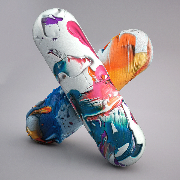 FRGMNTS - Rik Oostenbroek #object #illustration #render #ex
