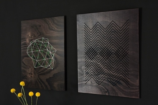 A Friend of Mine — Recent Projects Showcase | September Industry #wood #print #silkscreen #poster