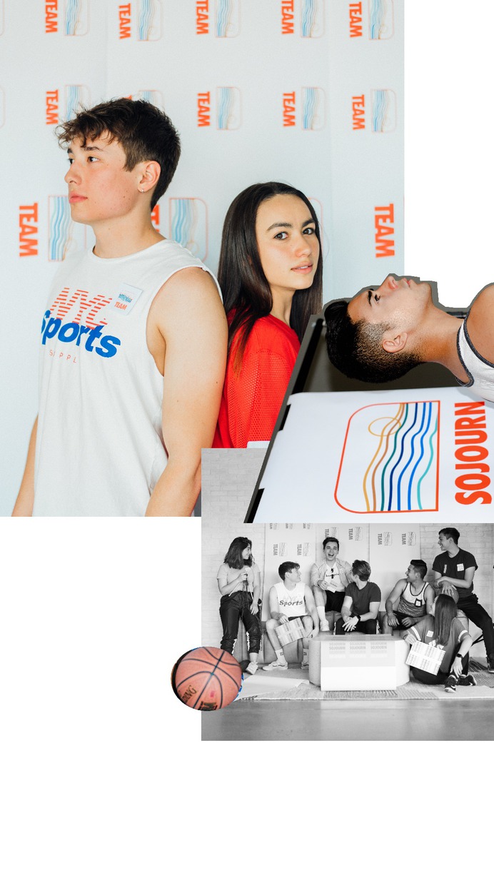 Collage: The youth spiritual journey to God. It's a marathon, after all. Medium: Digital (Photography, Event Branding, and Social Media) | Sojourn for Star88 in Albuquerque, New Mexico | Brittany Byrne