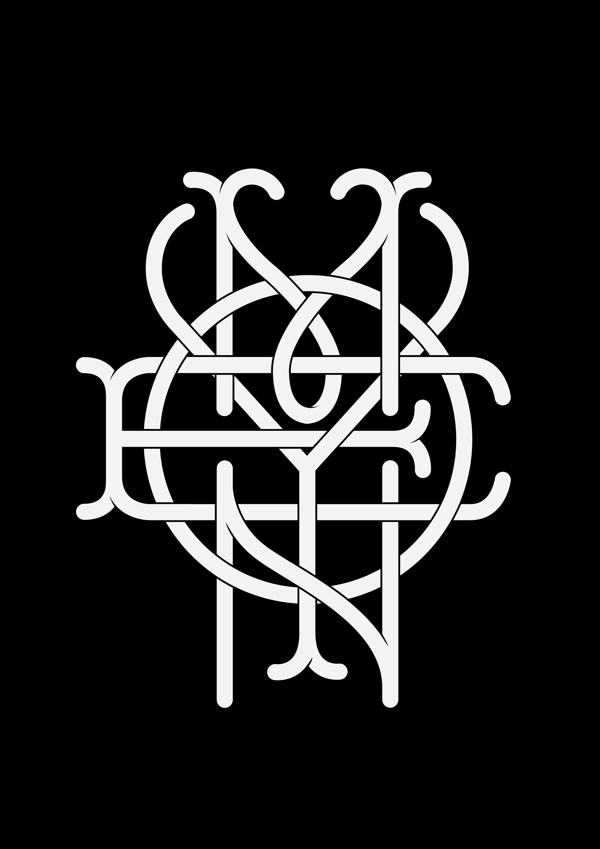 Money Monogram By Jerome Miller #monogram #lettering #money