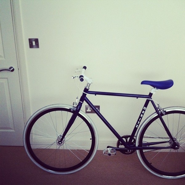 My Bike – Jon Cleave #bicycle #modern #hipster #contemporary #bike #blue