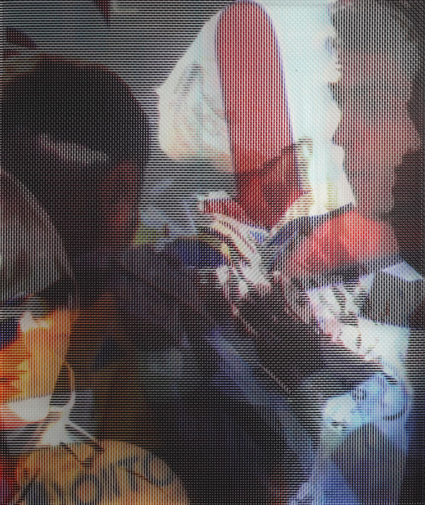 christoffer joergensen, abstract, faces, art, fine art, color, bold