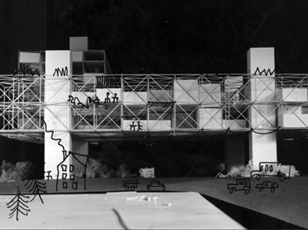 Yona Friedman - Spatial City - 1960 #urban