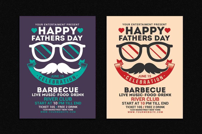 Fathers Day Flyer