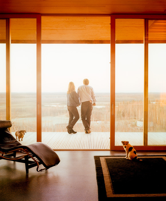 CJWHO ™ (View Masters in Alaska by KAMIL BIALOUS A house...) #design #landscape #architecture #alaksa #cabin