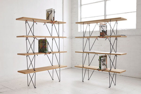 Holdfast by Sam Weller #minimal #furniture #design #bookshelf