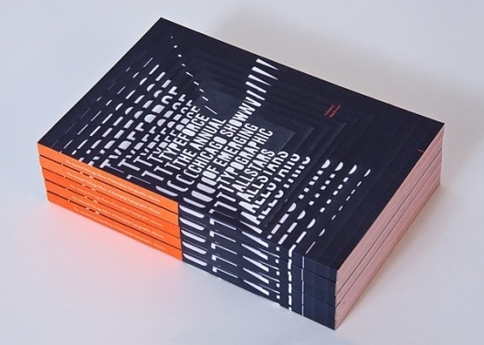 Typeforce Exhibition Catalogue on the Behance Network #spine #photo #book #cover #typeforce