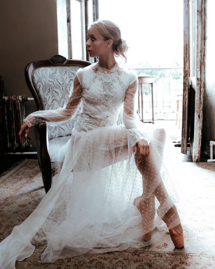Glorious Portraits of Ballet Dancers by Mariia Kulchytska