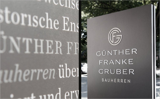 Branding for Property Developers: GFG Bauherren - Logo Designer #signage