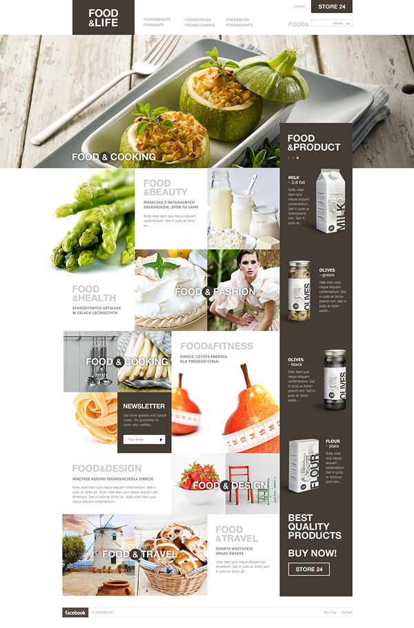 Food #grid #web