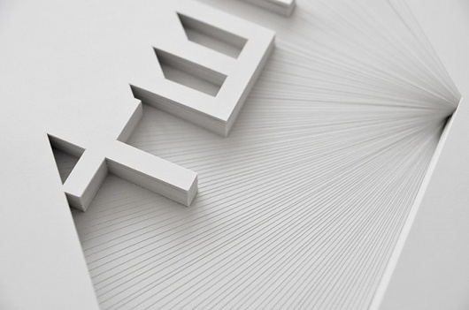 Bianca Chang // Works in Paper #cutting #paper #poster