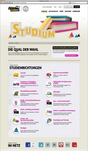 Studieren in Fernost – Website #website #paper