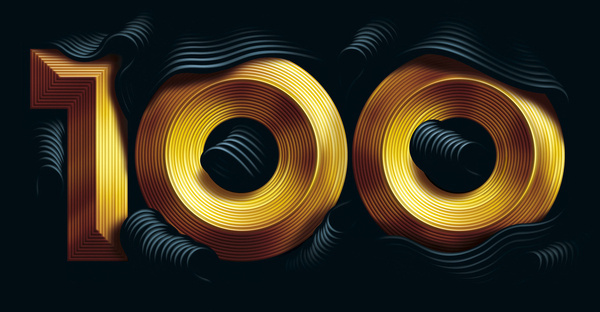 100 Richest Hedge Funds #illustration #typography