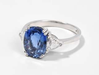 Saphir-Diamant-Ring