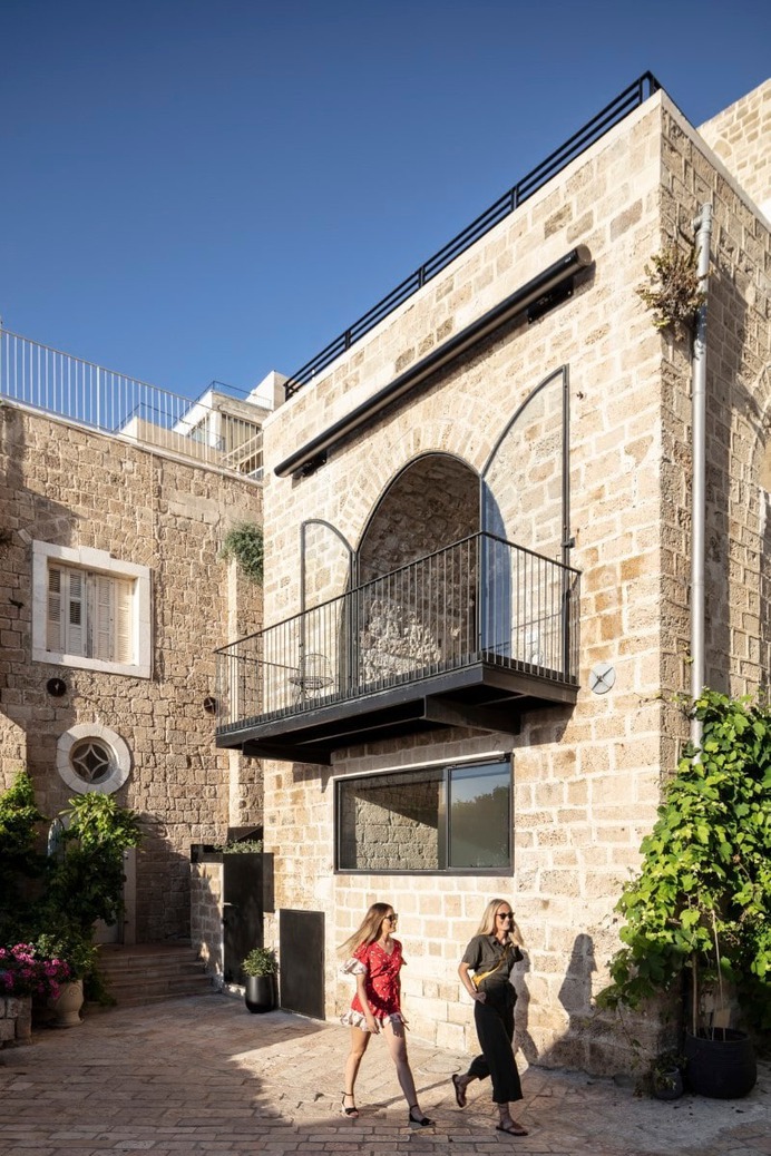Jaffa Apartment, a Collection of 300-year-old Spaces Built Around a Central Patio