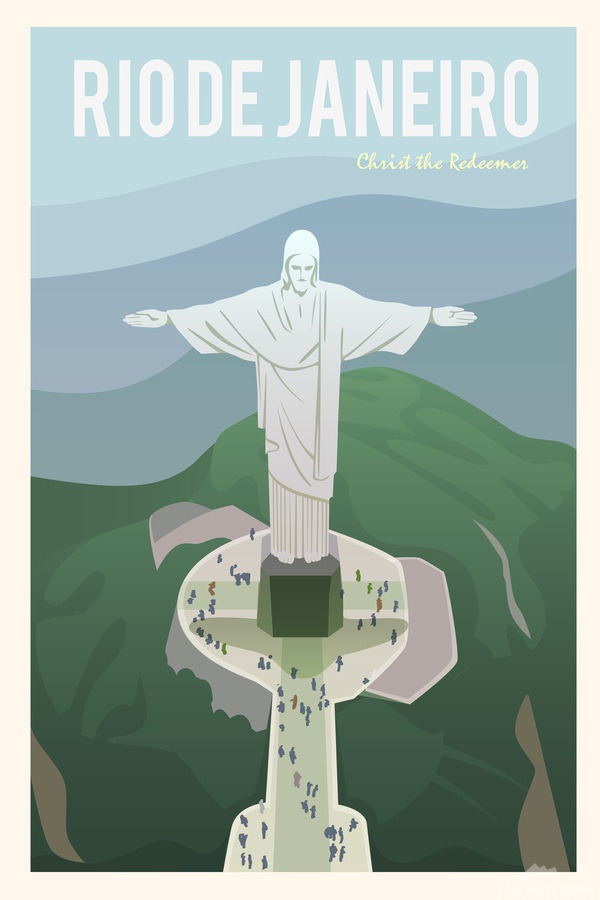 Rio De Janeiro  Print