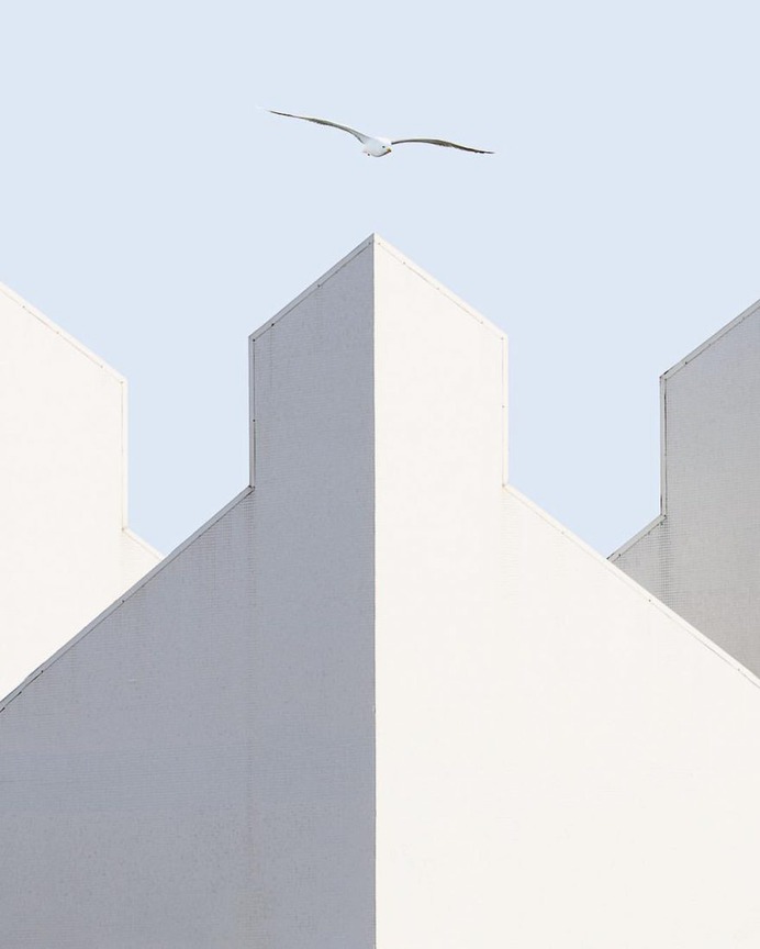 Minimalist Urban Landscape Photography by Yasmin Bouharras