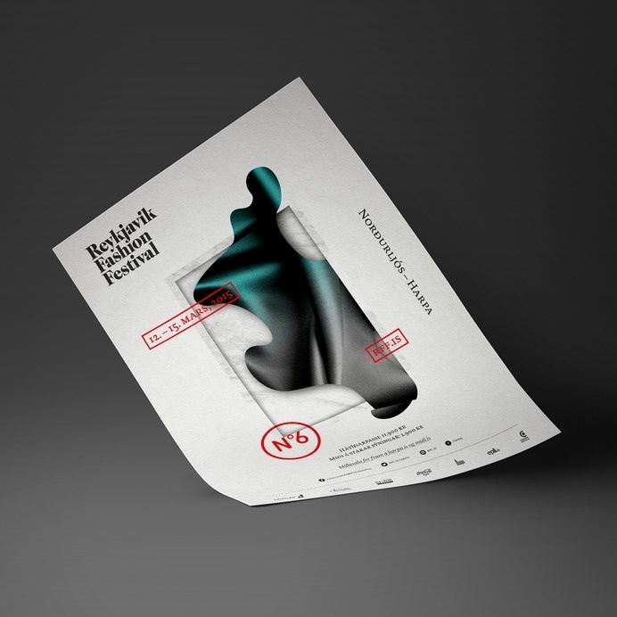 Reykjavík Fashion Festival on Behance #festival #rff #reykjavik fashion festival #fashion week #poster