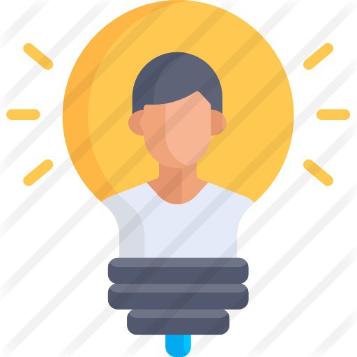 See more icon inspiration related to thinking, idea, education, user, light bulb, avatar, business, person and people on Flaticon.