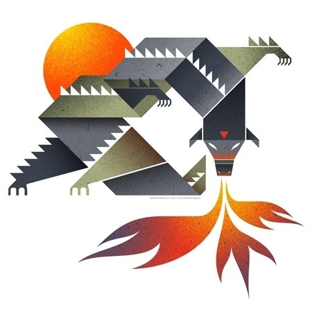 dragon.jpg (JPEG Image, 450x450 pixels) #illustration #dragon #art