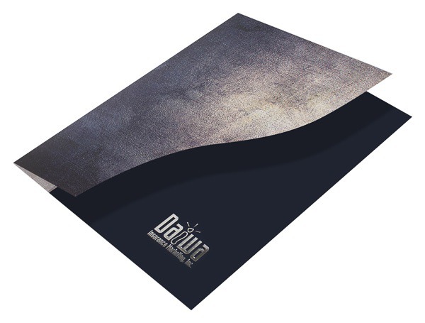 #Folder from CompanyFolders.com (Front Angled Open View) #PocketFolder #PresentationFolder #FolderPrinting