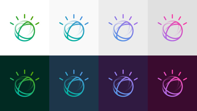 New Logo and Identity for IBM Watson done In-house (with others)