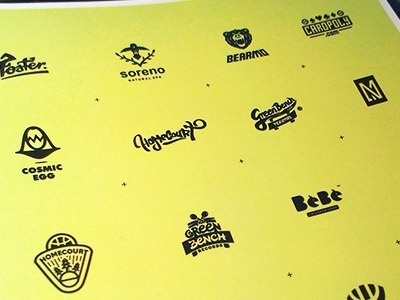 Promo #logo #pack #yellow #design