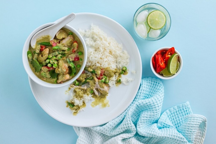 Healthy Green Chicken Curry Recipe