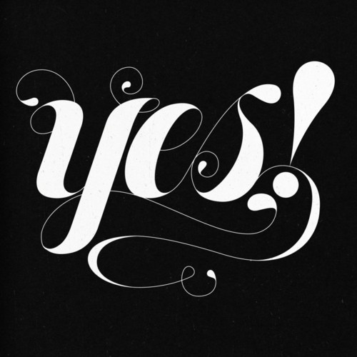 Claustrophobically Agoraphobic #yes #typography