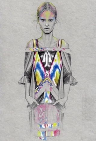 CedricRivrainBalenciagaRain.jpg (JPEG Image, 319x466 pixels) #illustration #cedric #rivrain