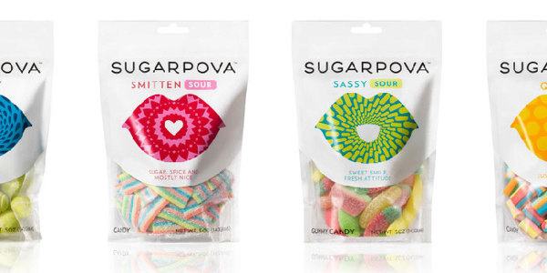 Packaging example #648: Sugarpova. #packaging #candy #colorful