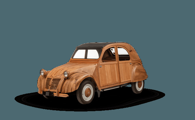 Wooden 2CV