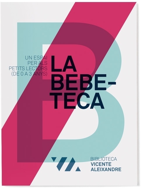 Imatge grÃ fica Biblioteca Vicente Aleixandre | Txell GrÃ cia | disseny grÃ fic |Â Barcelona #type #poster
