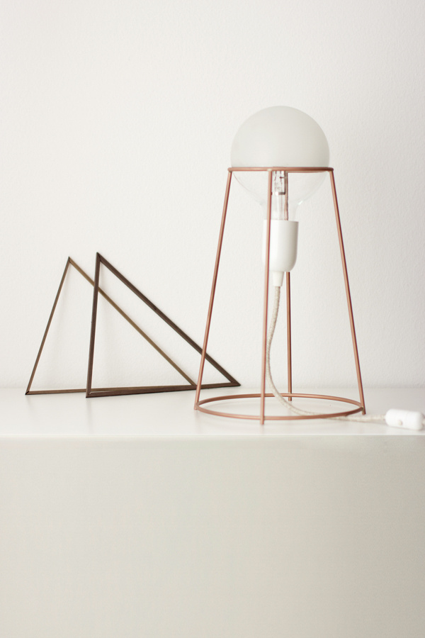 Agraffé lamp on Behance #interior #lamp #light #stand