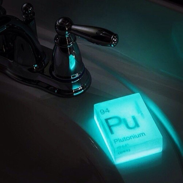 Glow in the Dark Nuclear Element Soap #tech #flow #gadget #gift #ideas #cool