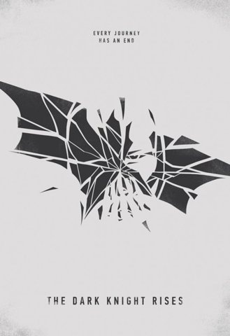 FFFFOUND! | Superhero Bits: The Avengers, The Dark Knight Rises, The Amazing Spider-Man, Thor 2 | /Film #kight #design #graphic #rises #the #poster #dark