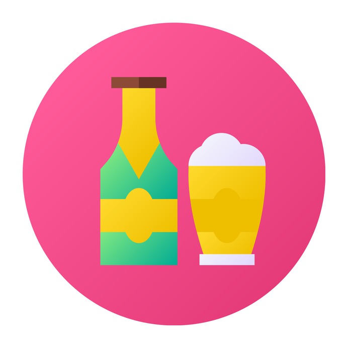 See more icon inspiration related to food and restaurant, alcoholic drink, beverages, beverage, pint, beer, alcohol, glass, bottle, drinks, food and drink on Flaticon.
