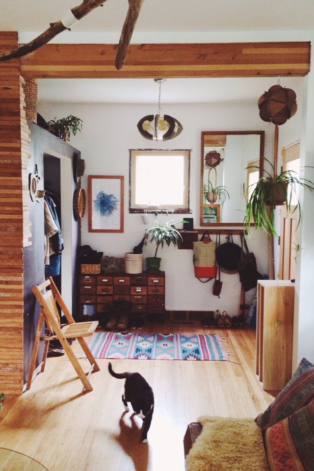 The hippie bohemian house of Emily Katz in Portland