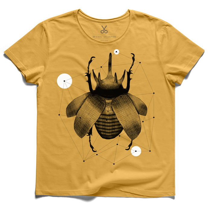 #nano structure #yellow #tee #tshirt #lookingforalaska #fly #kaanbagci #bee #yellow #drawing
