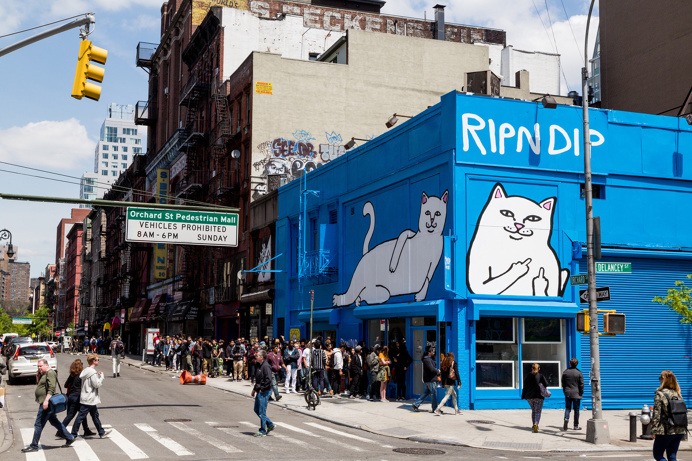 A Look Inside RIPNDIP's NYC Pop-Up Shop Another extraterrestrial-themed space from the Los Angeles-based outfit.