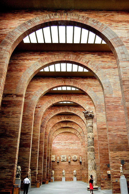 CJWHO ™ (The National Museum of Roman Art, Mérida, Spain by...) #history #spain #museum #merida #design #roman #photography #architecture #art